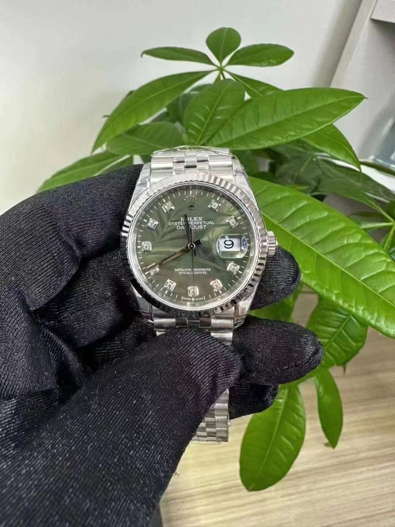 Datejust 36mm Diamond Green