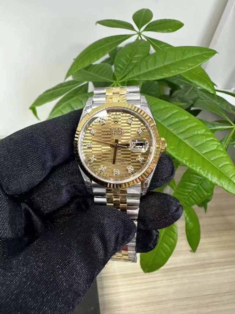 Datejust 36mm Diamond Two Tone