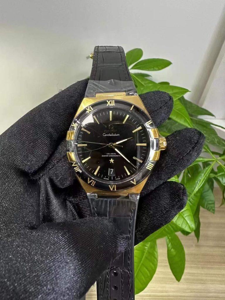 Omega Constellation Black Two Tone