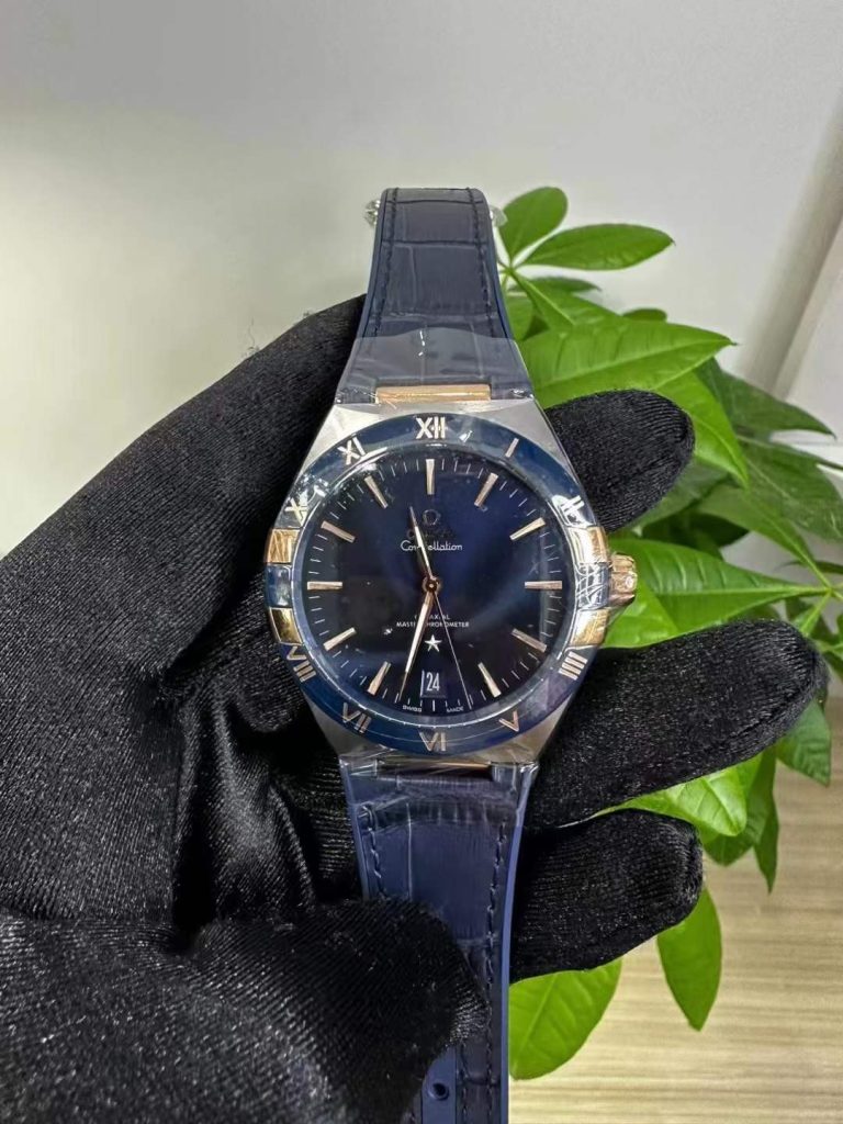 Omega Constellation Blue