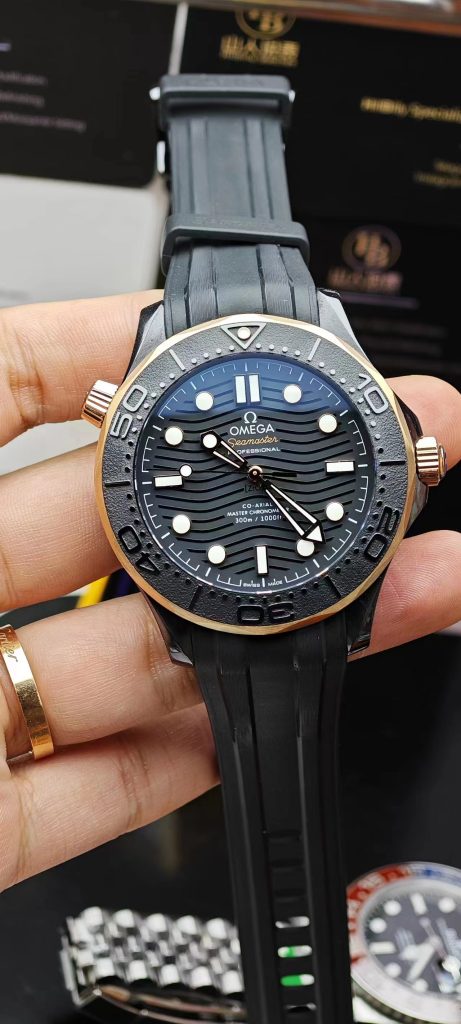 Omega Seamaster Gold Ceramic