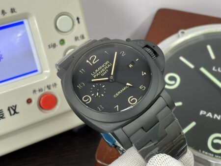 VS Factory Panerai PAM 438 Luminor Tuttonero 1950 GMT Ceramic with Original Box - Image 6