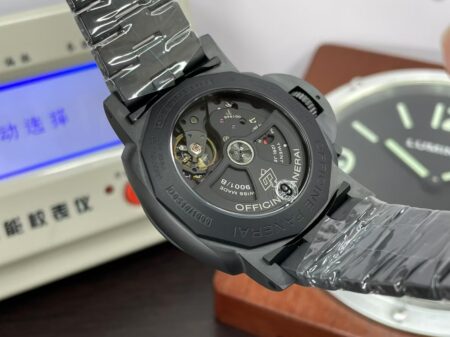 VS Factory Panerai PAM 438 Luminor Tuttonero 1950 GMT Ceramic with Original Box - Image 13