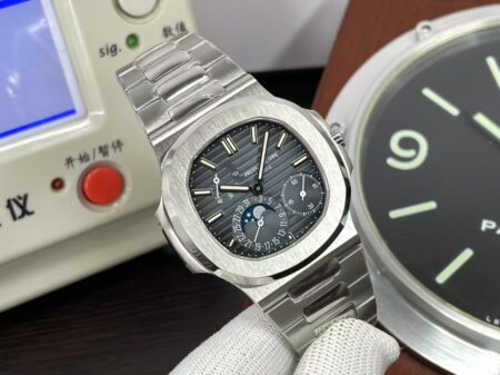 PPF V4 Patek Philippe Nautilus Moon Phase 5712 Clone 240 with Original Box - Image 2