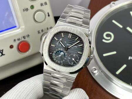 PPF V4 Patek Philippe Nautilus Moon Phase 5712 Clone 240 with Original Box - Image 3