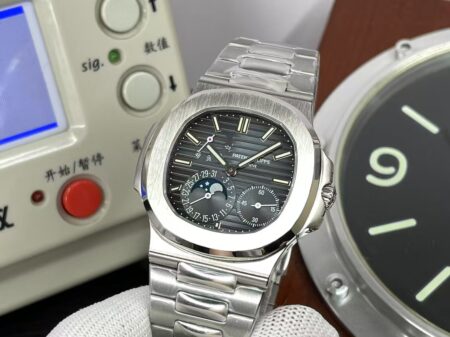 PPF V4 Patek Philippe Nautilus Moon Phase 5712 Clone 240 with Original Box - Image 4