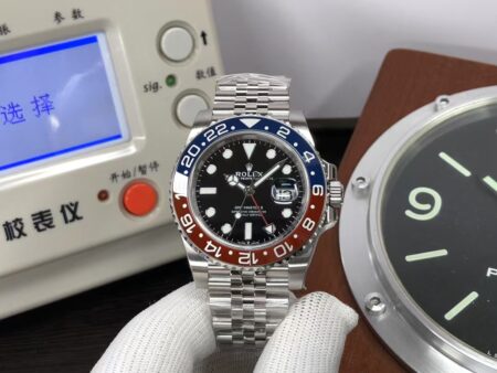 Clean Factory V3 Rolex GMT-Master II 126710BLRO Pepsi Jubilee Dandong 3285 Movement with Original Box