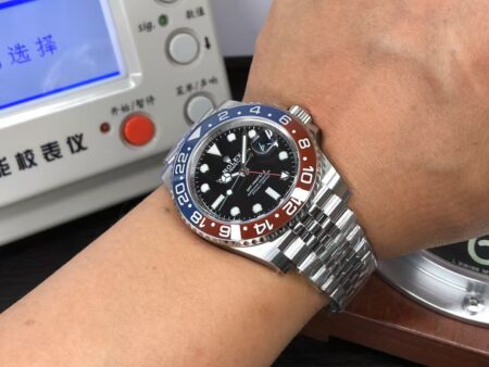 Clean Factory V3 Rolex GMT-Master II 126710BLRO Pepsi Jubilee Dandong 3285 Movement with Original Box - Image 10